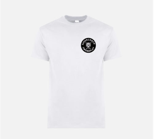 SuperCoach Swordplay White T-Shirt