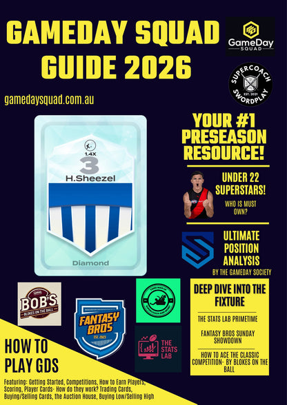 Swordplay SuperCoach/GDS Season Guide 2026